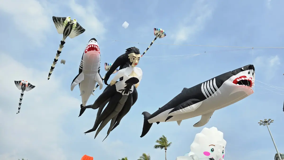 เริ่มแล้ว ‘เทศกาลว่าวนานาชาติ’  PATTAYA INTERNATIONAL KITE ON THE BEACH 2026 ถึงวันที่ 1 มี.ค. 69