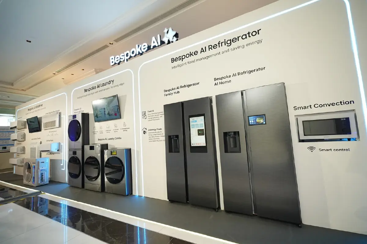 เครื่องใช้ไฟฟ้า Samsung ยุคใหม่ เข้าสู่ยุค AI Living ฉลาดกว่าเดิม