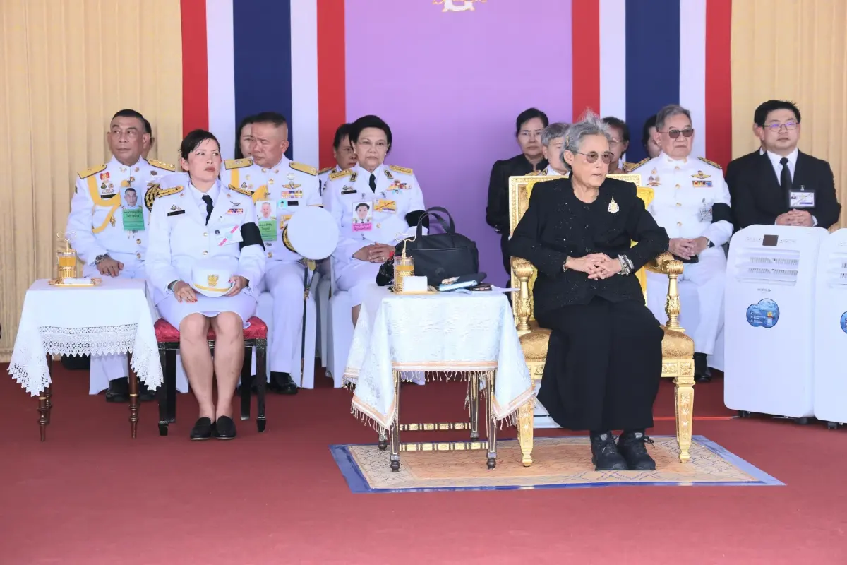 กรมสมเด็จพระเทพฯ ทรงประกอบพิธีปักหมุดวางผังก่อสร้างพระเมรุมาศ