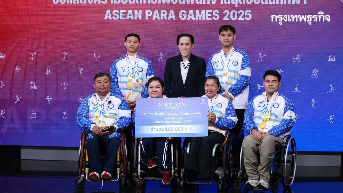 เปิดใจ 3 นักกีฬาเหรียญทอง พาราเกมส์ทีมชาติไทย ยิงปืน แบด โบว์ลิ่ง