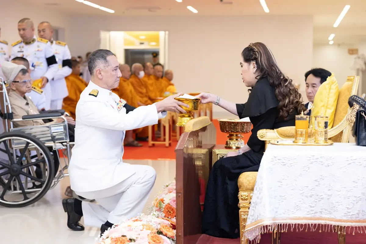 กรมพระศรีสวางควัฒนฯ ทรงรับการทูลเกล้าฯ ถวายเงินสมทบ “กองทุนหทัยทิพย์”