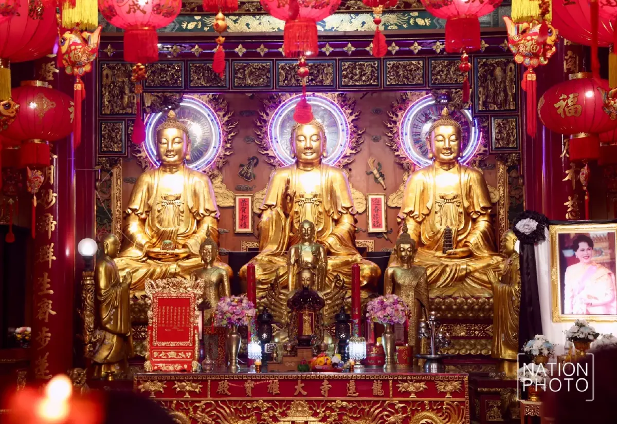 ตรุษจีน 2569 วัดเล่งเน่ยยี่ เยาวราช​ คนแน่น แห่ไหว้ขอพรสิ่งศักดิ์สิทธิ์เสริมสิริมงคล