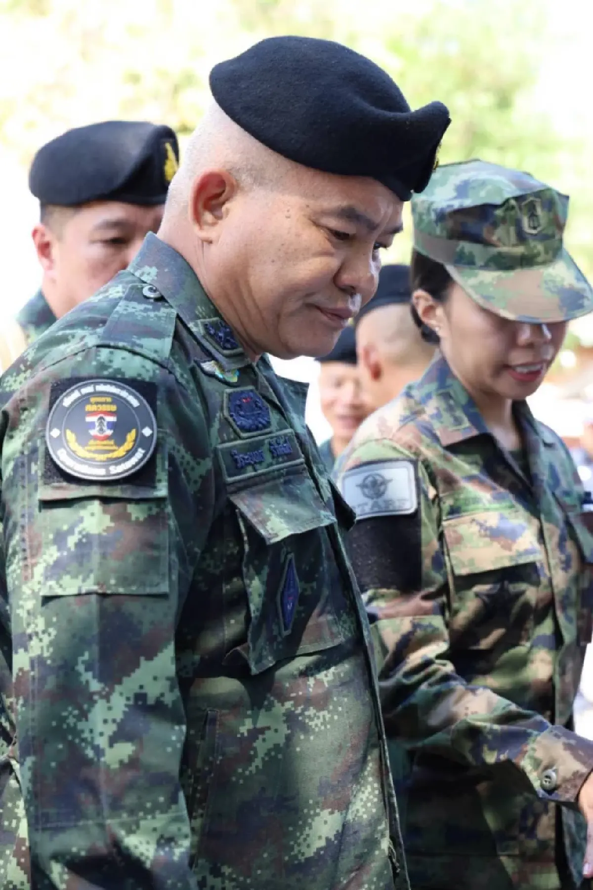 มทภ.2 นำ เสธทหารฟิลิปปินส์ ลุยรังสแกมเมอร์โอร์เสม็ด ช่องจอม