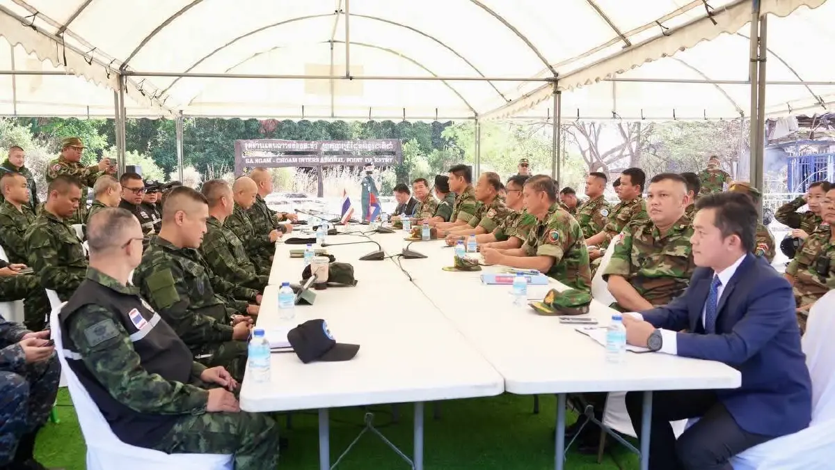 ทภ. 2 เผย ผลถก RBC ไทย-กัมพูชา ย้ำ แต่ละฝ่ายอยู่พื้นที่ควบคุม หลังหยุดยิง