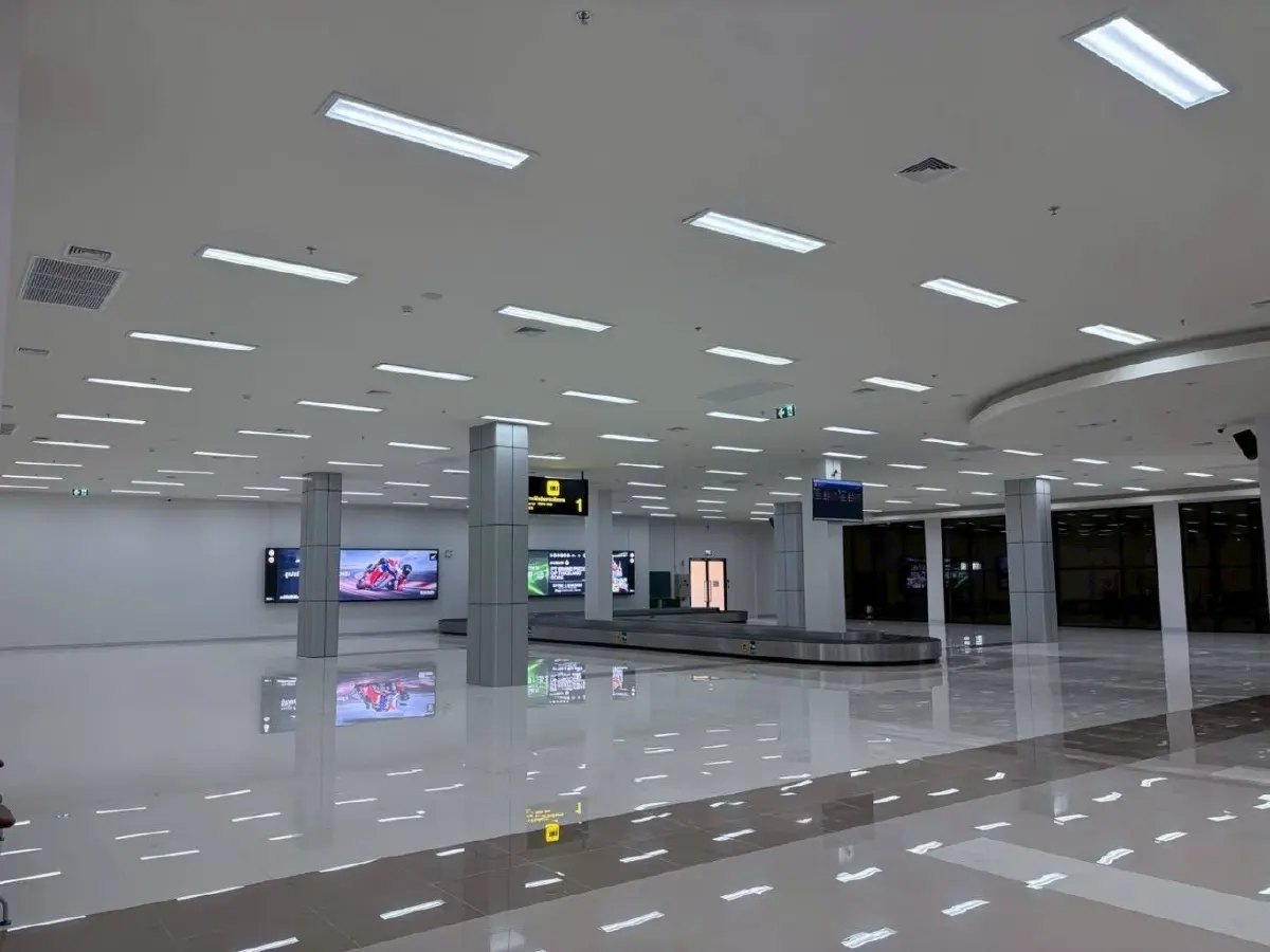 สนามบินบุรีรัมย์ ทดลองเปิดใช้อาคารผู้โดยสารหลังใหม่ รับ MotoGP 2026