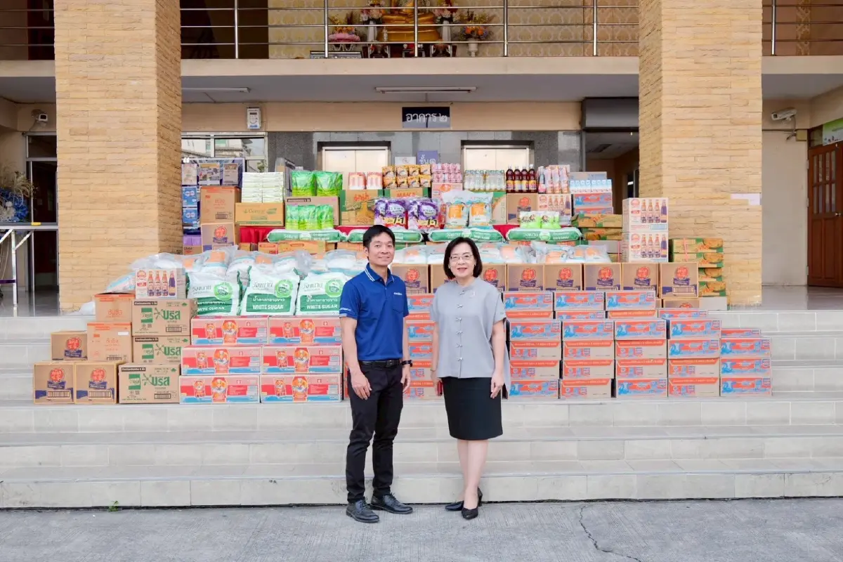 'ซีแอนด์จี-นิวสกาย' มอบเครื่องอุปโภคบริโภค รันโครงการ BKK Food Bank