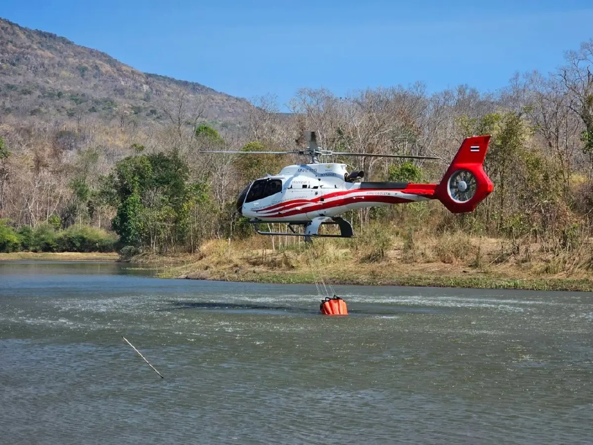 ระดมกำลังดับไฟป่าภูเขียว 3 วัน ล่าสุดคุมได้แล้ว​ เสียหาย 190 ไร่ ย้ำงดเผาทุกกรณี