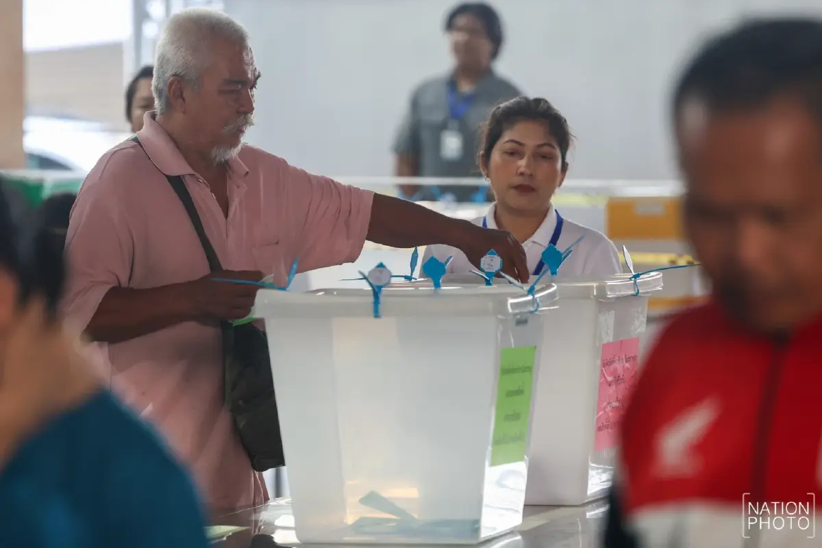 เลือกตั้ง 2569 ตลิ่งชันคึกคัก ประชาชน แห่ใช้สิทธิ 'สส.-ประชามติ'