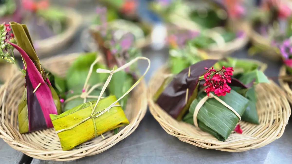 ‘ตักบาตรใบไม้’ กับเส้นทาง ‘ลมหายใจสีเขียวแห่งจันทบุรี’