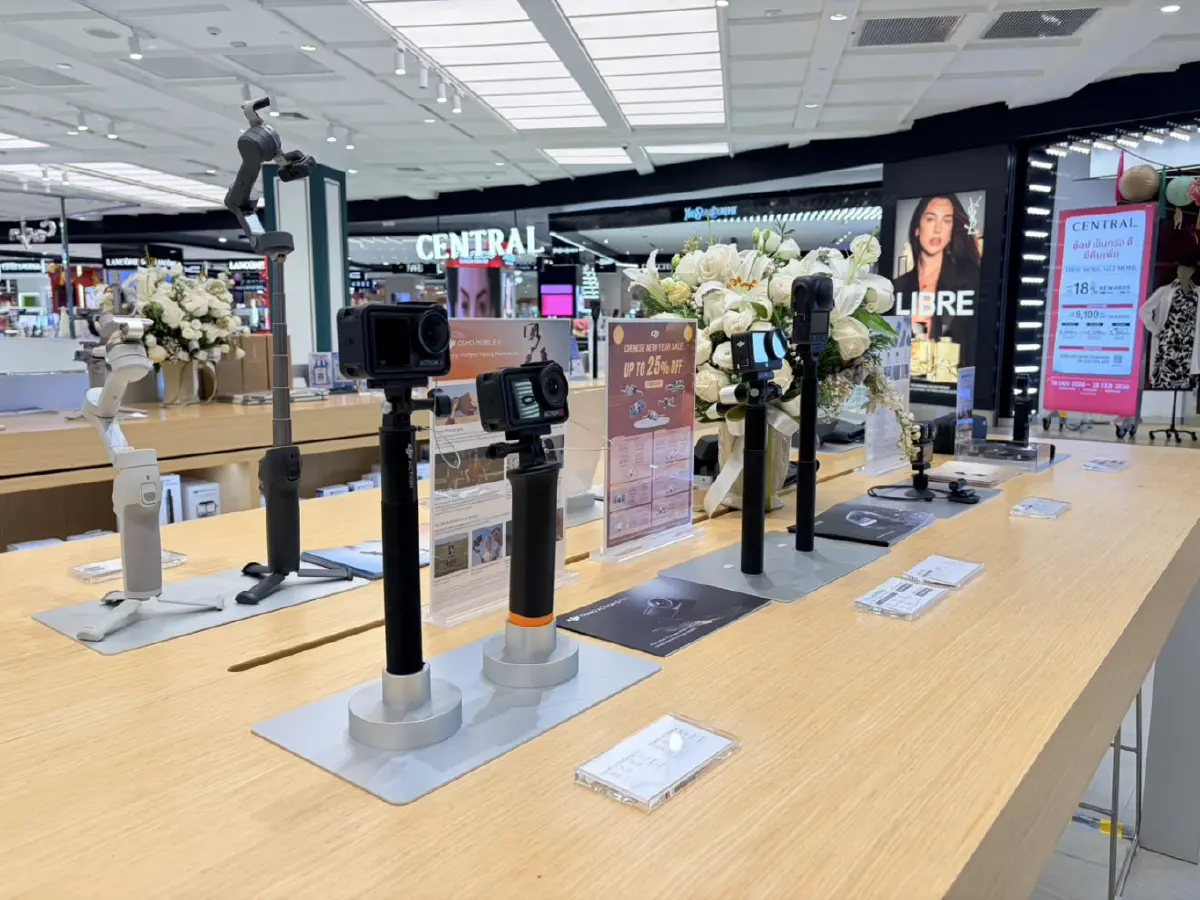 มีอะไรในร้าน? พาส่องของเด็ดใน 'DJI Pop-up Studio' แฟชั่นไอส์แลนด์