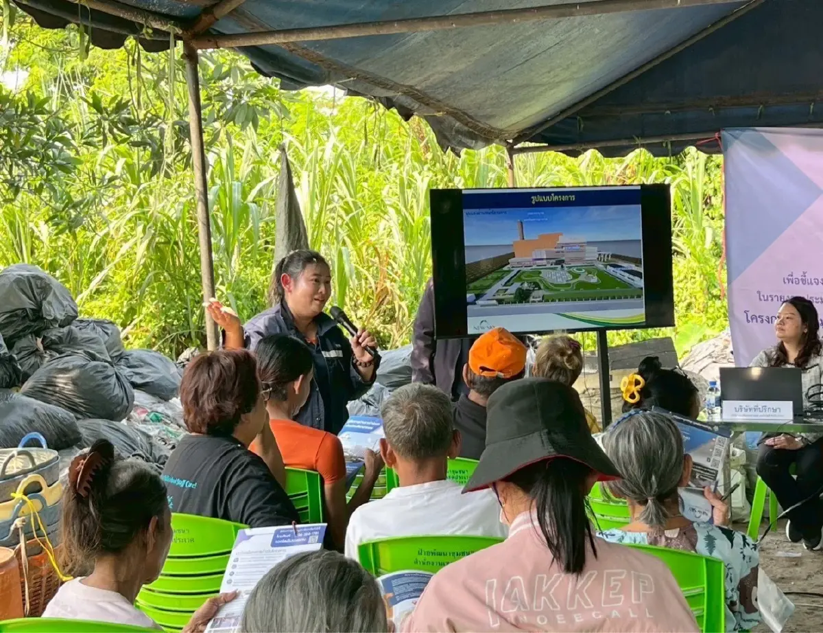 นิวสกายฯ สร้างความเชื่อมั่นชุมชนอ่อนนุช จ่อเปิดทดสอบระบบโรงกำจัดขยะมี.ค.นี้