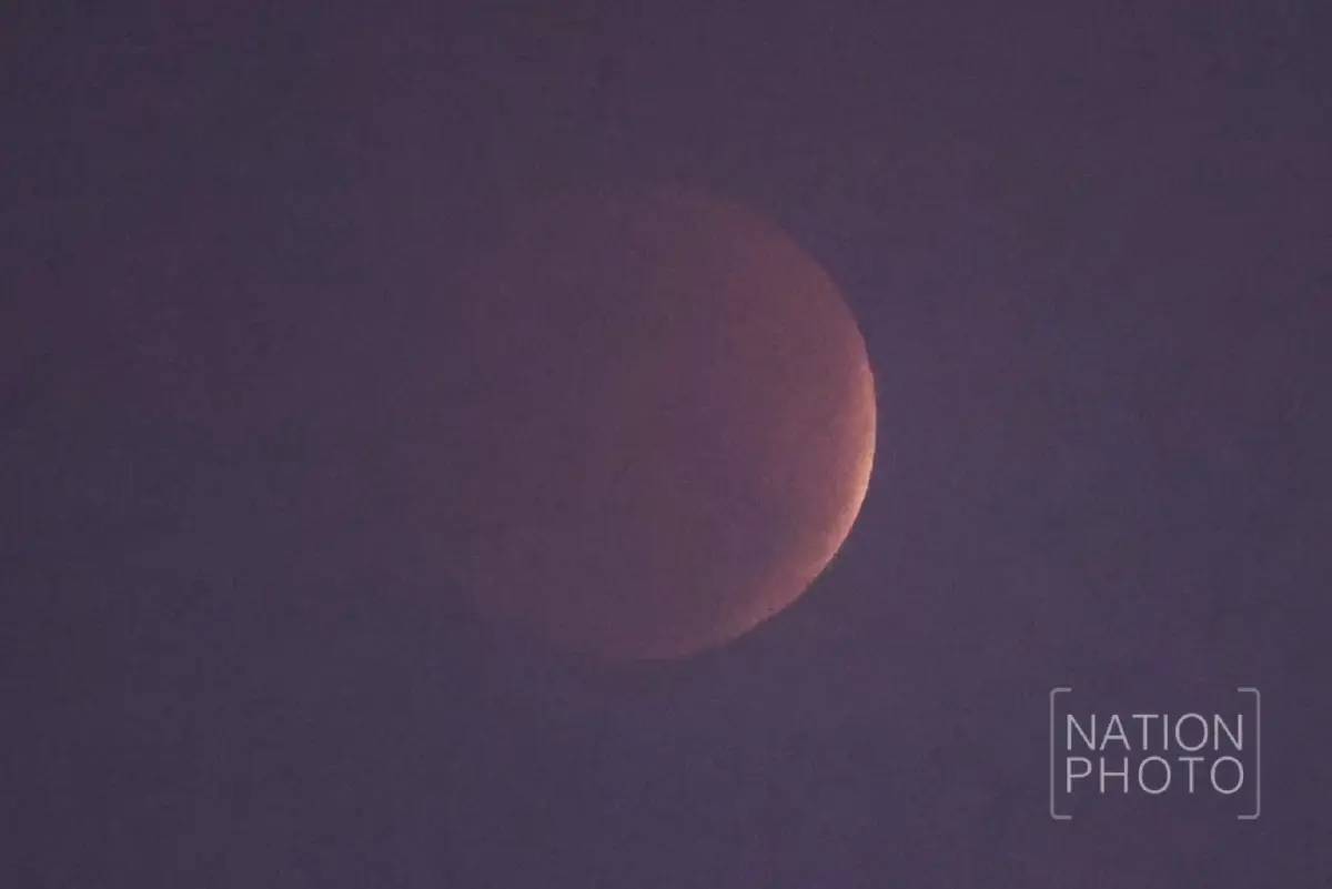 ชมภาพปรากฏการณ์ 'จันทรุปราคาเต็มดวง' วันมาฆบูชา 3 มีนาคม 2569