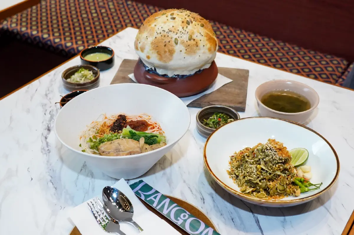 เปิดใจรับอาหารเมียนมา 'Rangoon Tea House' ปักหมุดไอคอนสยาม