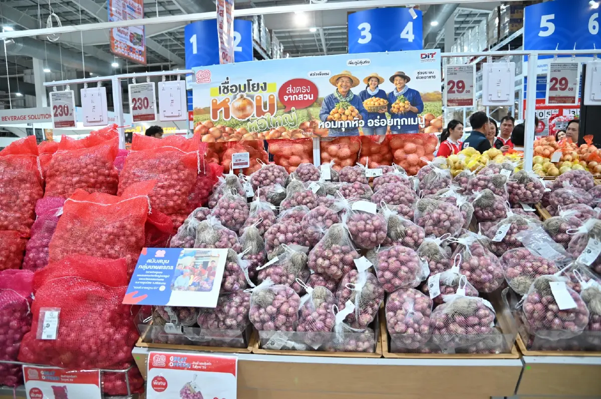 กรมการค้าภายใน รุกมาตรการ 'พืช 3 หัว' ดึงห้างรับซื้อ 6,500 ตัน ช่วยพยุงราคาเกษตรกร