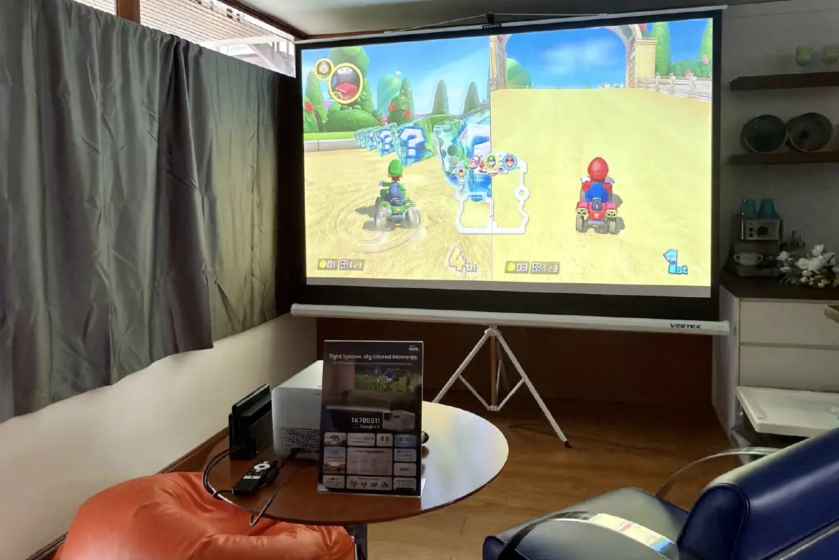 ไม่ง้อโรงหนัง! 'BenQ TK705i' โปรเจคเตอร์ที่เสกบ้านเป็นโรงหนัง