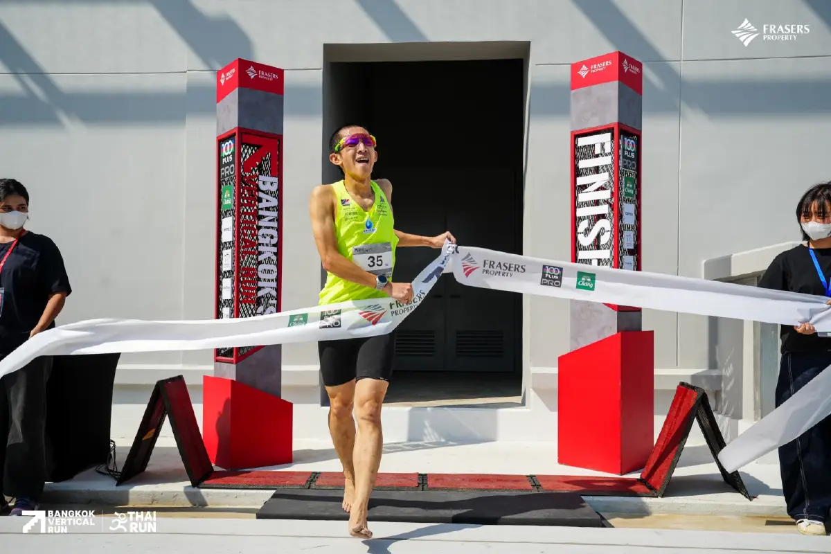 วัน แบงค็อก ปิดฉากสนามสุดท้าย Bangkok Vertical Run Challenge Series 2026