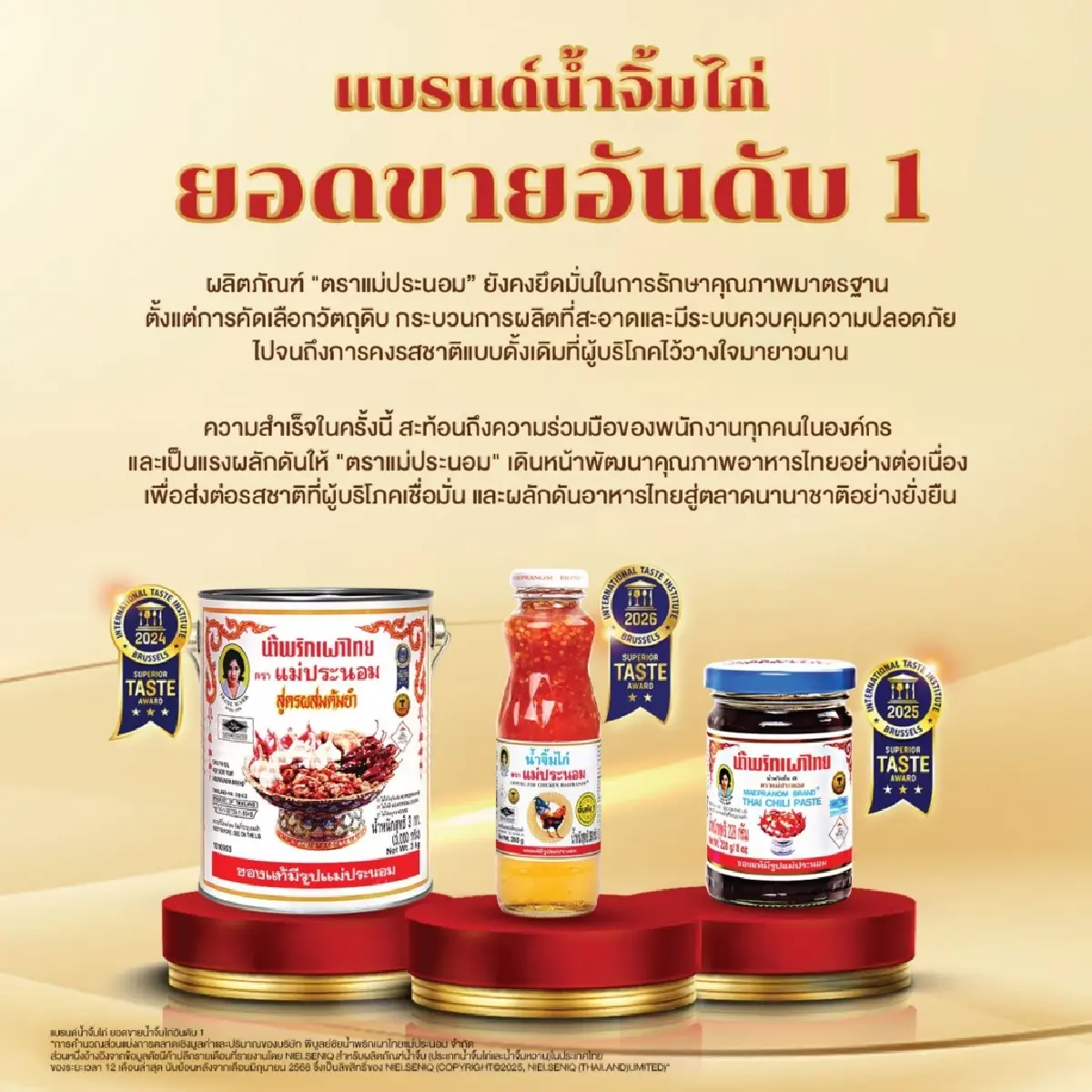 'ศิริพร แดงสุภา' CEO น้ำพริกเผาไทยแม่ประนอม คว้ารางวัลสตรีนักบริหารดีเด่น วันสตรีสากล 2569