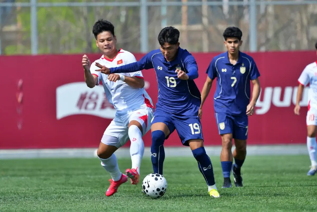 ผลบอล ทีมชาติไทย U23 ชนะ เวียดนาม 1-0 ศึก CFA Youth Tournament Xi'an นัดที่สอง