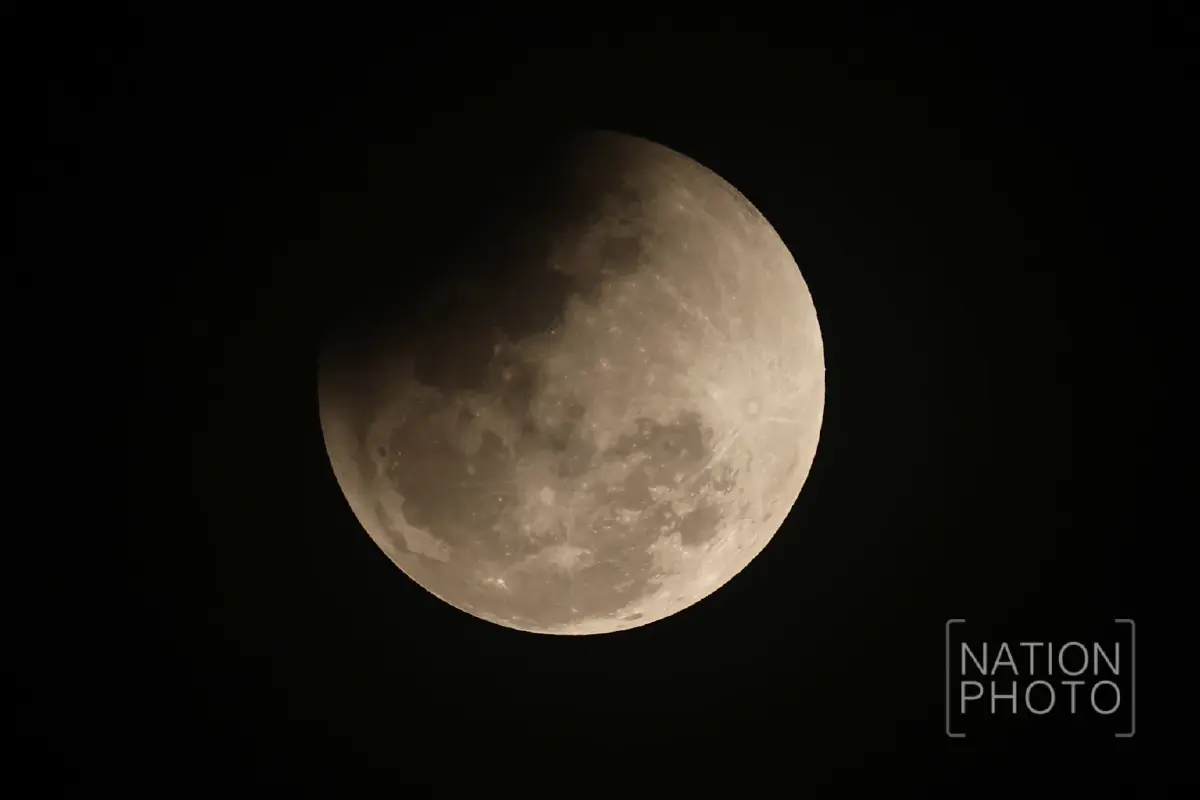 ชมภาพปรากฏการณ์ 'จันทรุปราคาเต็มดวง' วันมาฆบูชา 3 มีนาคม 2569