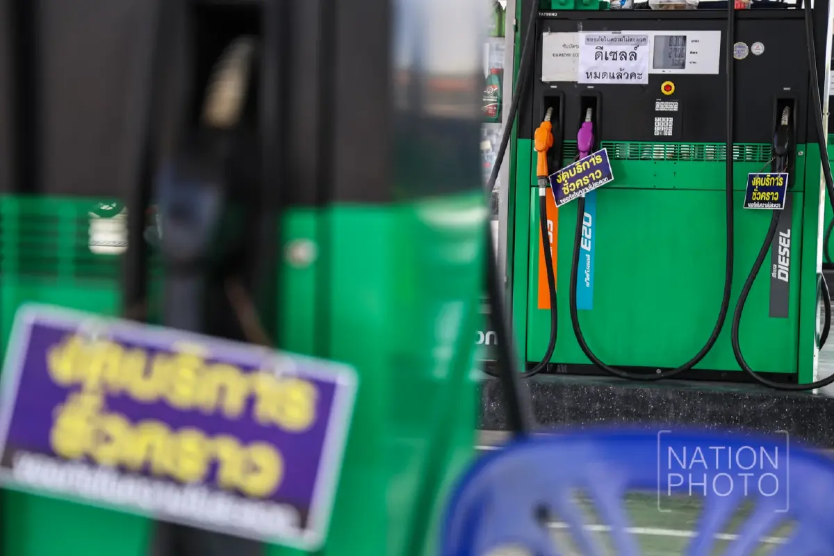แห่เติม 'ดีเซล' เกลี้ยงปั๊ม หวั่นสงครามทำราคาพุ่ง-หมดสต็อก ผู้ค้ายันมีเพียงพอให้บริการ