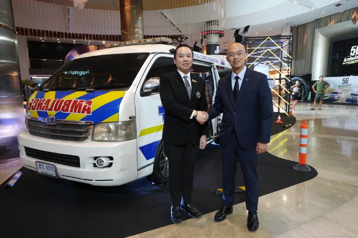 ดีป้า–สธ. ต่อยอด 5G Ambulance ยกระดับบริการการแพทย์ฉุกเฉินไทยด้วยเทคโนโลยี