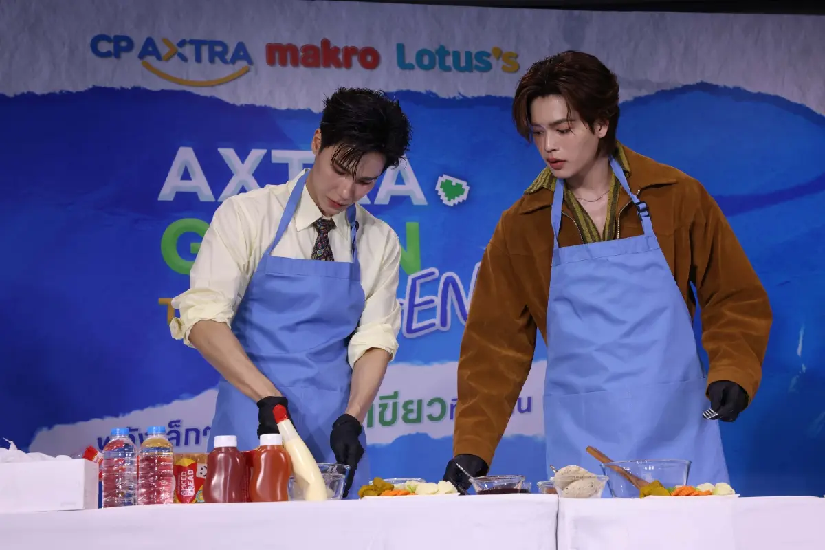 “ซีพี แอ็กซ์ตร้า” ชวน “จูเนียร์-มาร์ค” ร่วมจัดการขยะพลาสติก-ขับเคลื่อนเศรษฐกิจหมุนเวียน