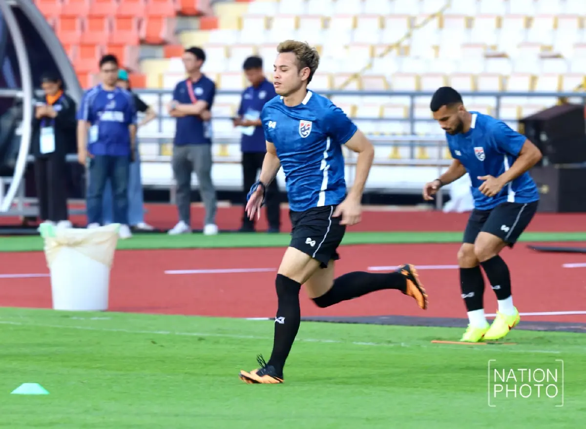 ซ้อมมื้อสุดท้าย! ไทยเตรียมดวลเติร์กเมนิสถาน เงื่อนไขเดียว 'ต้องชนะ'
