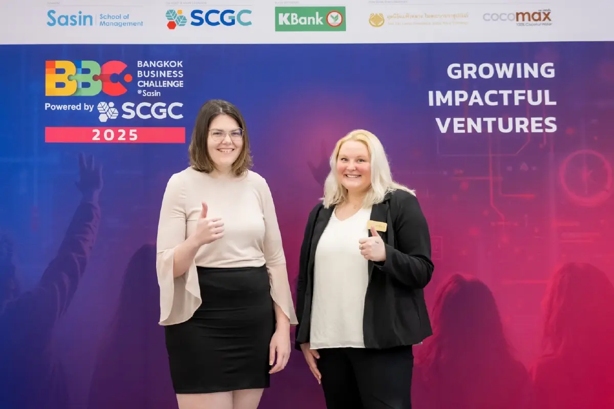 ศศินทร์โชว์เคส 3 สตาร์ตอัปสร้างแผนธุรกิจระดับโลกจากเวที Bangkok Business Challenge 2026
