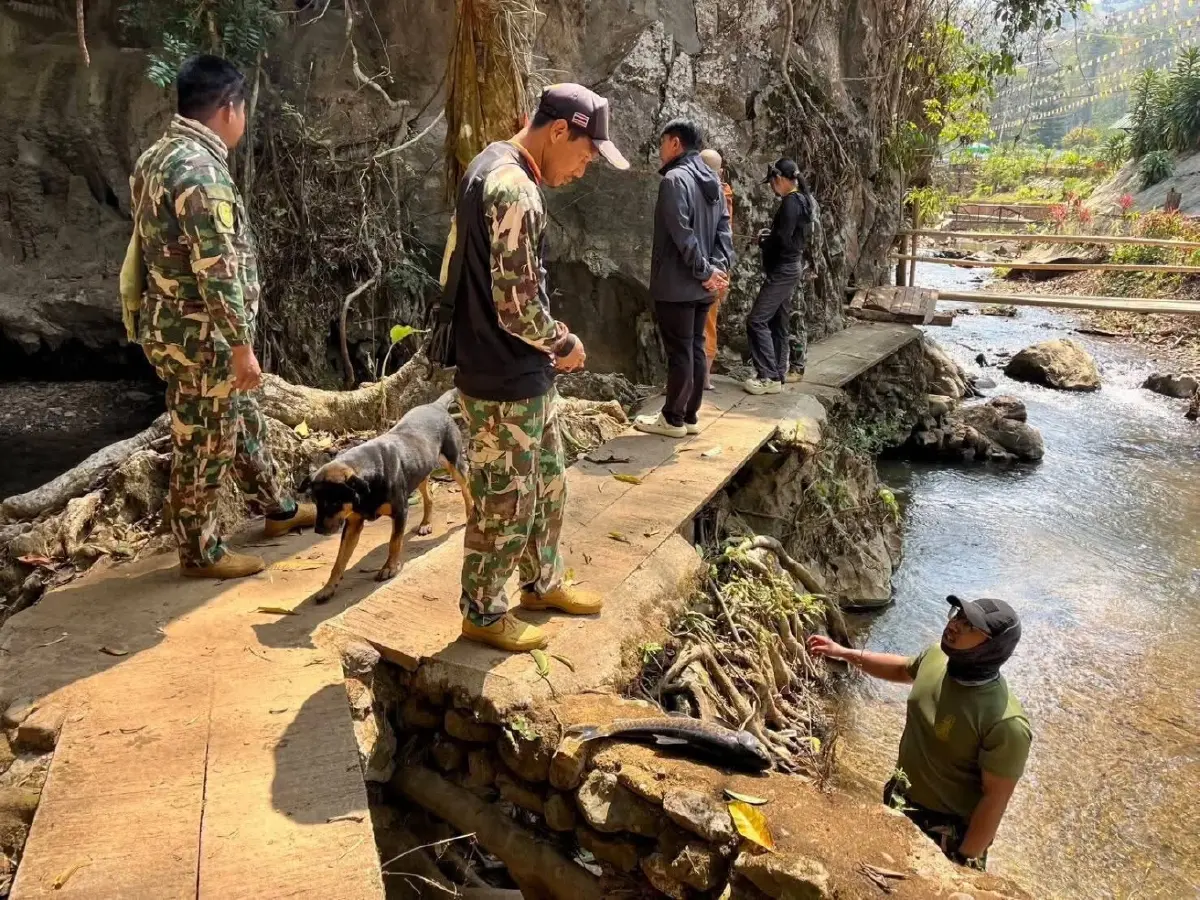 สั่งงดกินปลา 'ลำน้ำลาง' ปางมะผ้า หลังพบปลาตายเกลื่อน หวั่นสารพิษ