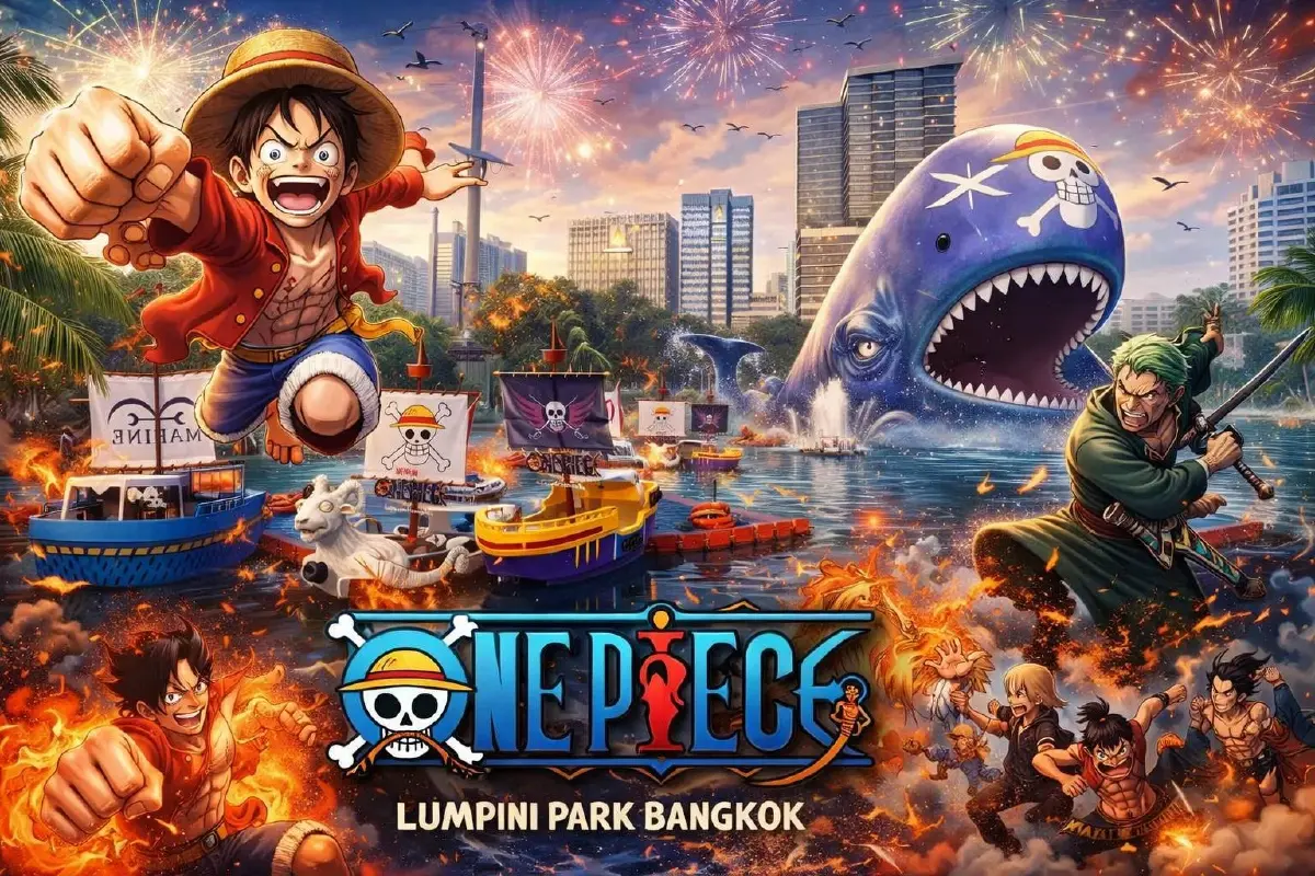 เตรียมออกเรือ! กทม. จับมือ Netflix เนรมิตสวนลุม สู่โลก ONE PIECE 8-15 มี.ค.นี้