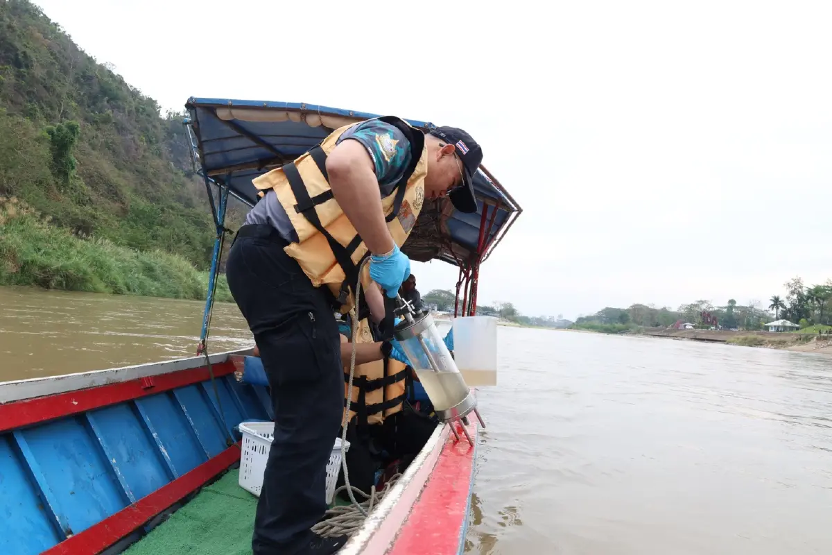 คพ. เปิดผลตรวจคุณภาพน้ำล่าสุด 'แม่น้ำกก-สาย-โขง' ยังพบ 'สารหนู' พุ่งเกินเกณฑ์