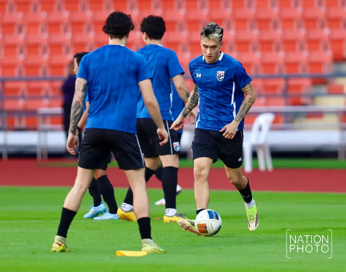 ซ้อมมื้อสุดท้าย! ไทยเตรียมดวลเติร์กเมนิสถาน เงื่อนไขเดียว 'ต้องชนะ'