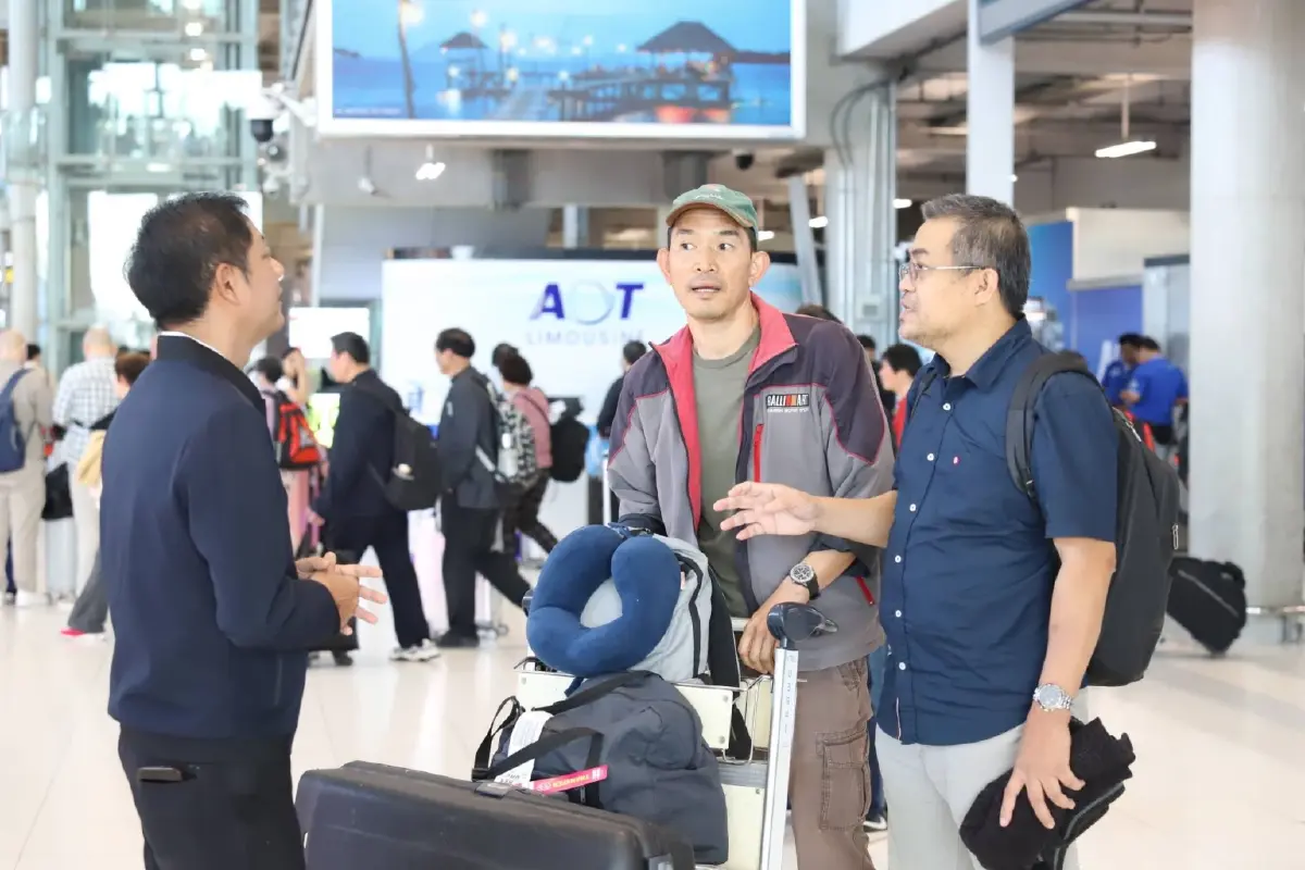 11 แรงงานไทย จากบาห์เรน-อิหร่าน ถึงไทยแล้ว พร้อมดูแลเยียวยาเต็มที่