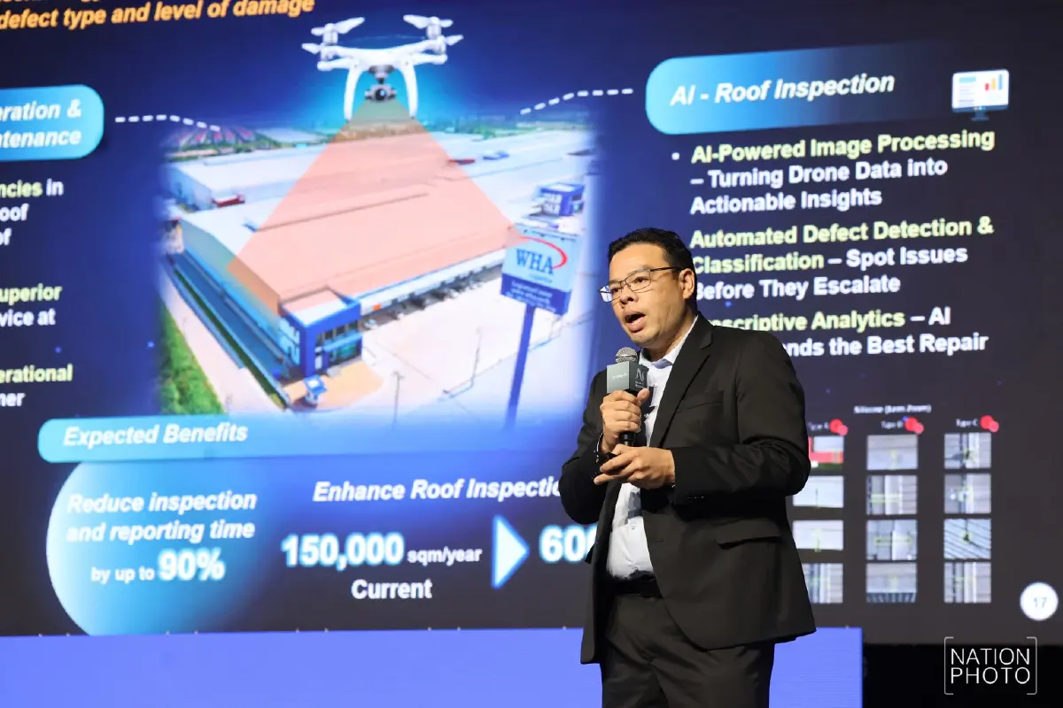 WHA กางโรดแมป 3 ปี ดันธุรกิจสู่ยุค AI สร้างความได้เปรียบการแข่งขัน