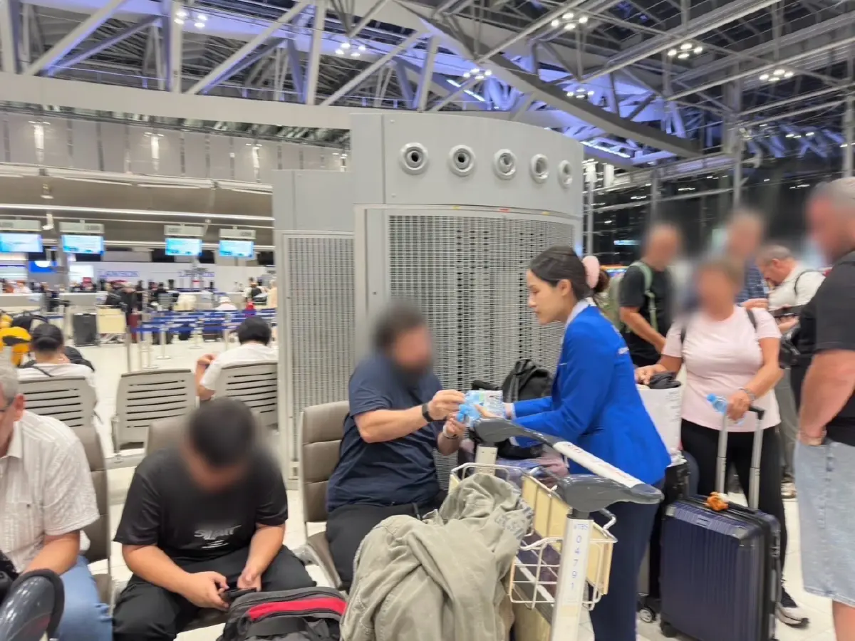 แอร์ไลน์ยกเลิก 16 เที่ยวบิน ‘สุวรรณภูมิ’ จัดพื้นที่ดูแลผู้โดยสาร