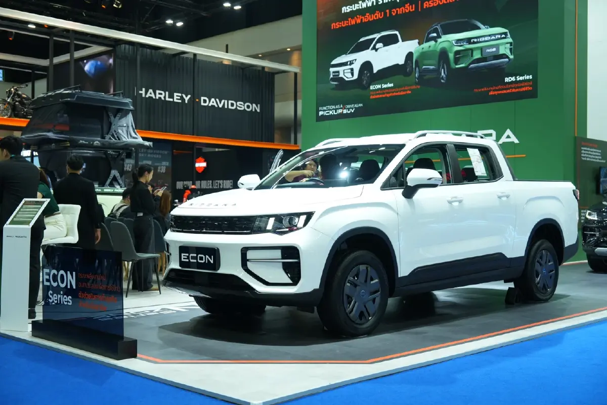 RIDDARA เครือ GEELY AUTO GROUP ยกทัพกระบะพลังงานใหม่ บุก Motor Show 2026