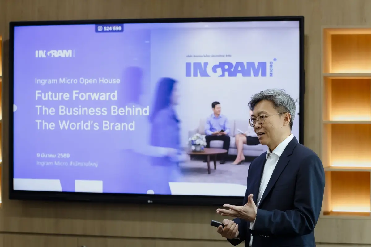 เปิดวิสัยทัศน์แม่ทัพ 'อินแกรม ไมโคร' 2569 ปีแห่ง 'AI Transformation'