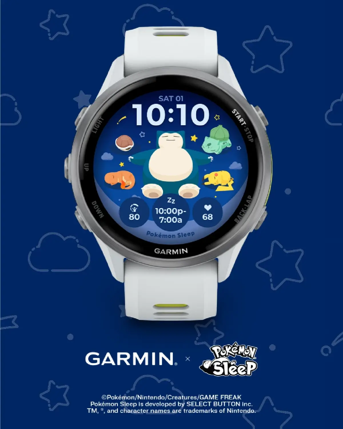 Garmin ฉันเลือกนาย! Garmin เปลี่ยน Body Battery เป็นโปเกมอนตัวโปรด