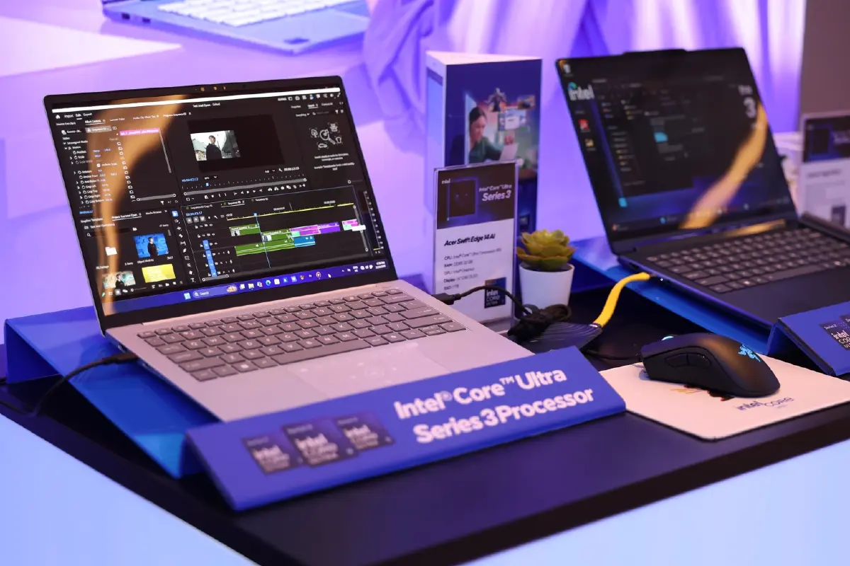 แรงทะลุจอ! Intel เปิดตัว 'Core Ultra Series 3' ปลุกความปังให้ AI PC