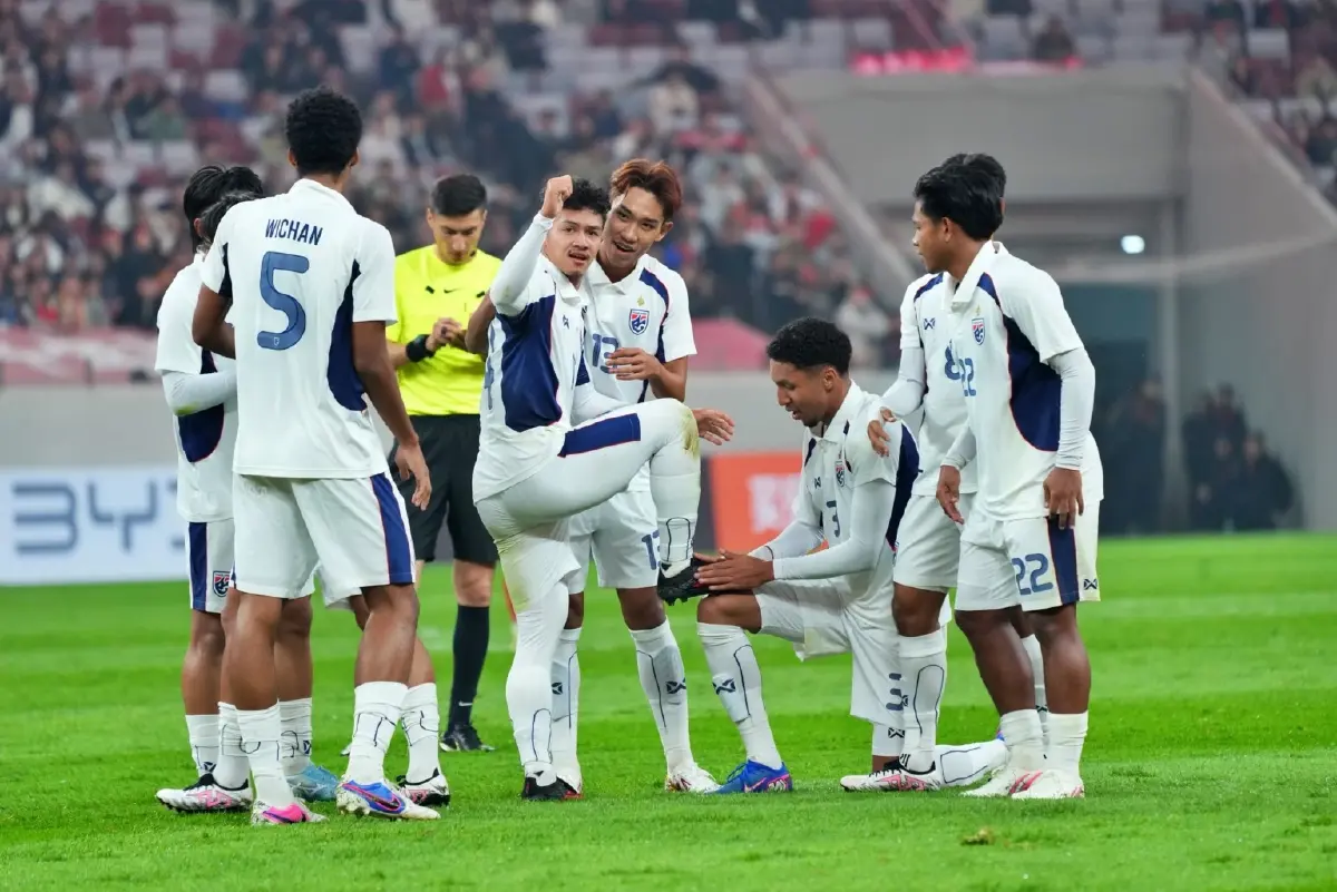 LIVE ถ่ายทอดสดฟุตบอล U23 'ไทย พบ เวียดนาม' ดูบอลสด อุ่นเครื่อง 4 เส้า
