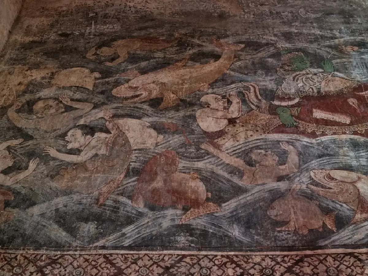 ชิมขนมไทย ‘ยายทำให้หลานขาย’ ชม ‘พระแม่ธรณีสวยที่สุด’ ที่นนทบุรี