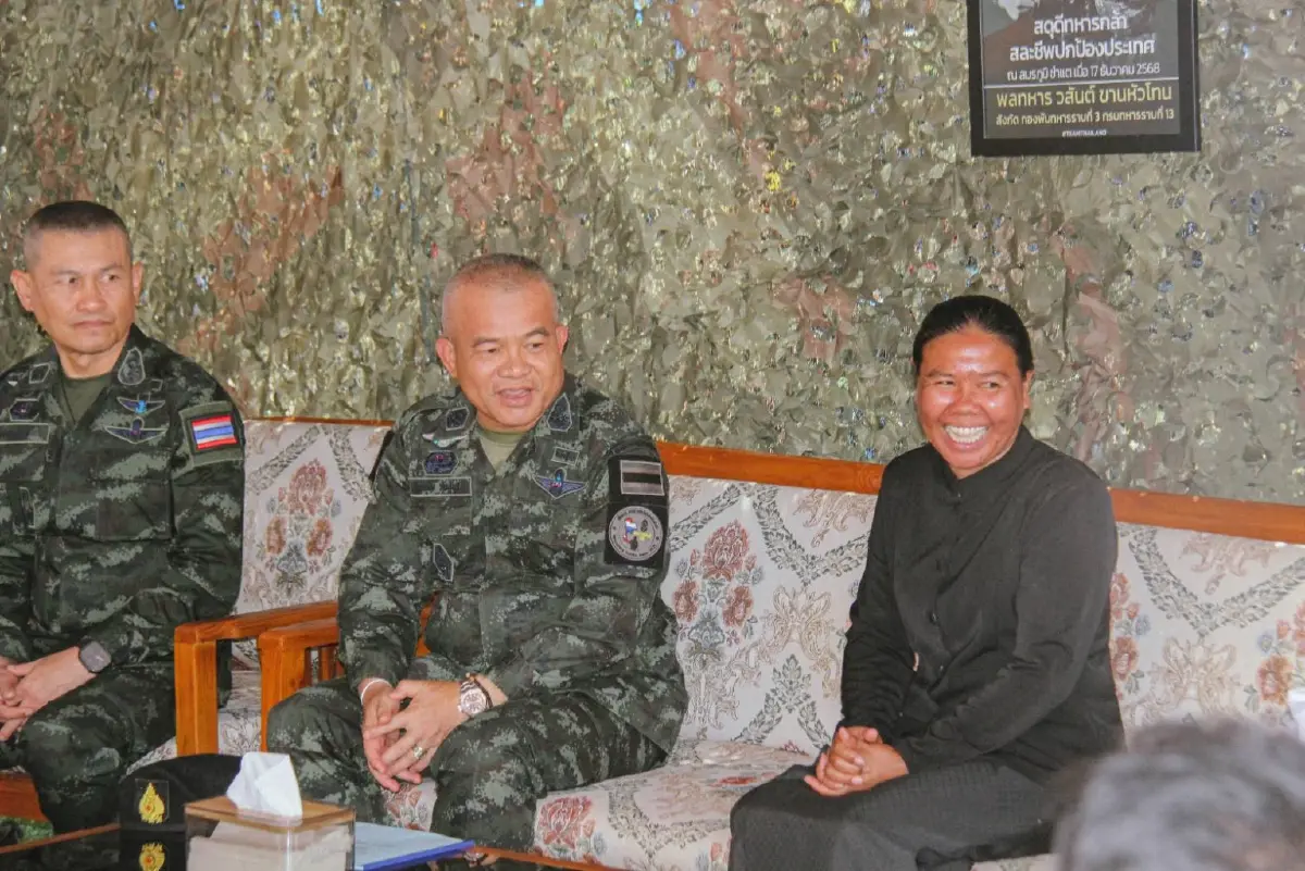 มทภ.2 เยี่ยมครอบครัววีรชน 'พล.ต.กฤษฎา–ร.ต.วสันต์' ย้ำ กองทัพจดจำทุกการเสียสละ