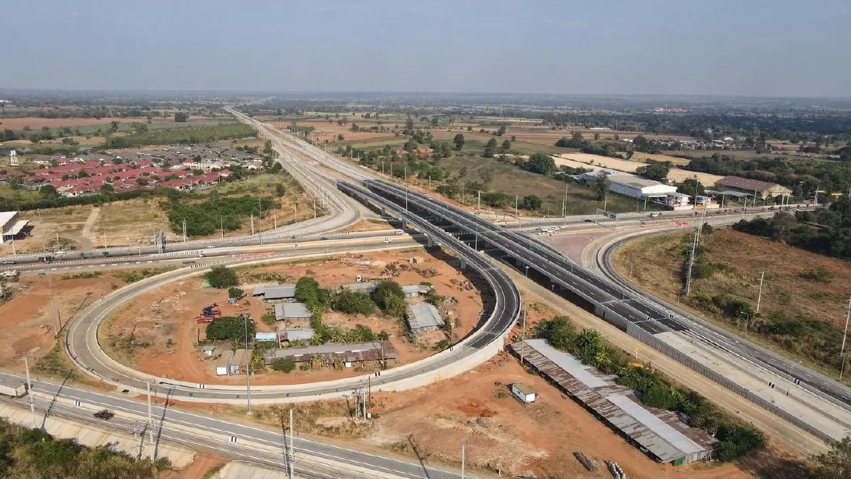 เปิดใช้แล้ว ทางแยกต่างระดับ จุดตัด ทล.224 - ทล.290 เลี่ยงเมืองโคราช