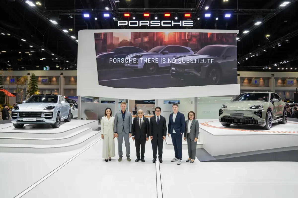 ปอร์เช่ ประเทศไทย เปิดราคา คาเยนน์ อิเล็กทริค อย่างเป็นทางการในไทย