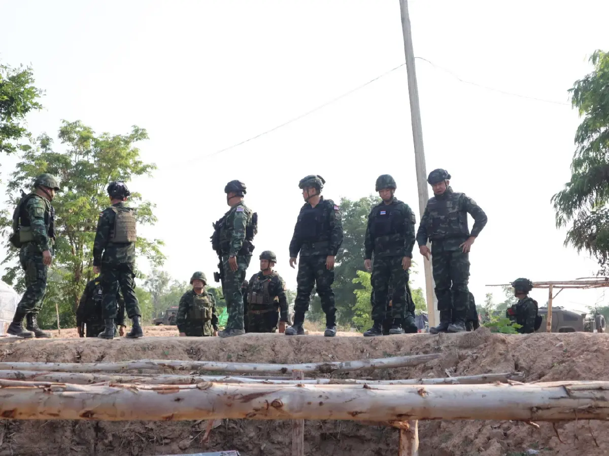 ทภ.1 ปรับวางกำลังทหารชายแดนไทย–กัมพูชา พร้อมรบพื้นที่สระแก้ว