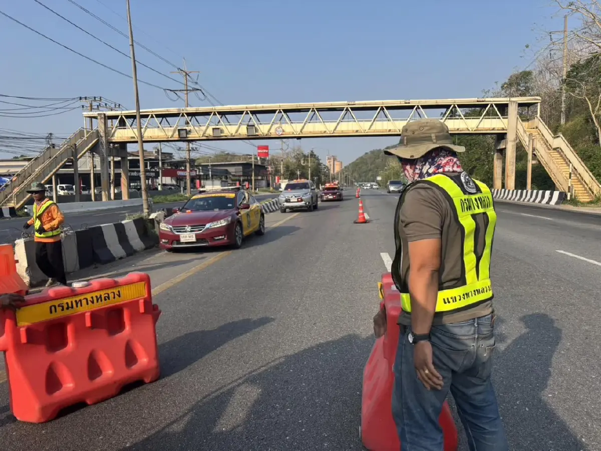 ปิดถนนมิตรภาพ ช่วงแก่งคอย 9 ชั่วโมงทั้งวัน ระวังรถติด ขาเข้า กทม.