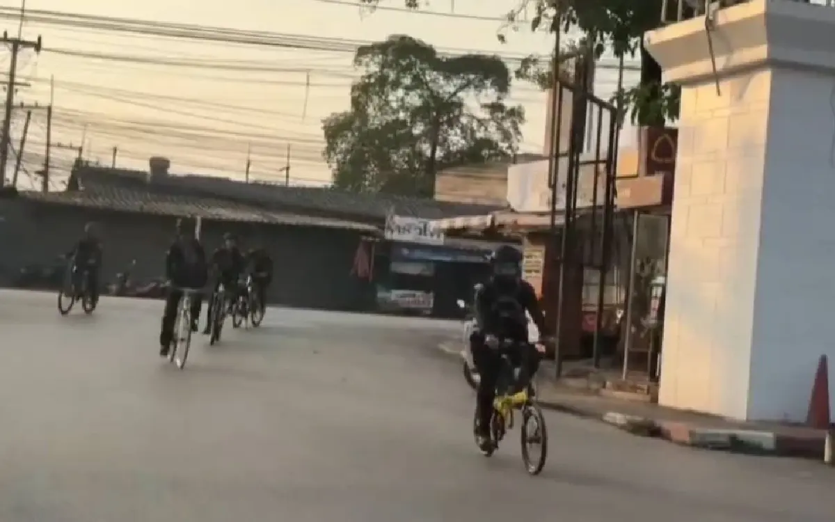 ทหารพราน 12 ส่ง 'ชุดลาดตระเวนจักรยาน' คุมเข้มชายแดนสระแก้ว