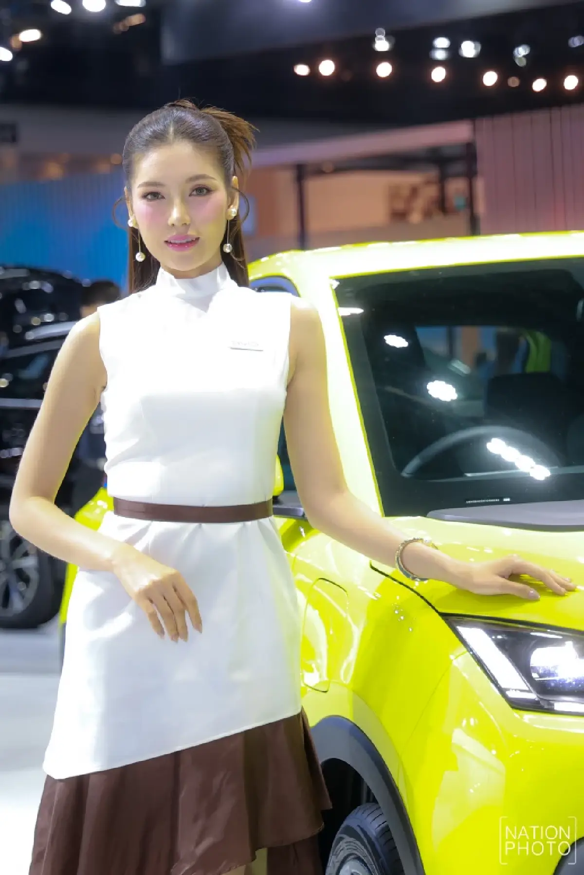 สะกดทุกสายตา ประมวลภาพสาวงามจากค่ายรถชั้นนำ ในพิธีเปิด Motor Show 2026