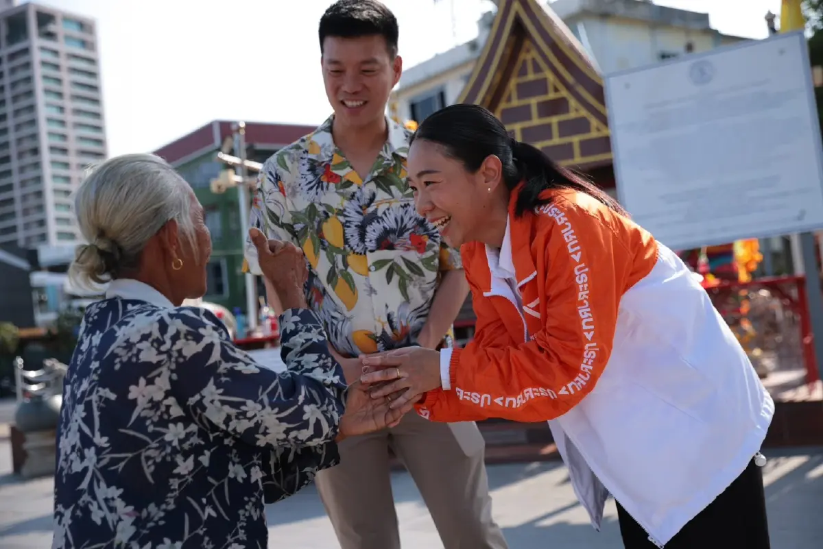 'เท้ง' ช่วยหาเสียงเลือกตั้ง 'เมืองพัทยา' ส่ง 'นิศามาศ' ชิงนายกฯ