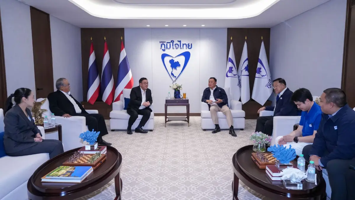 พท.ส่งชื่อรองประธานสภาฯ 'อนุทิน' ย้ำปิดดีลรัฐบาล291 ไร้ 'กล้าธรรม-ปชป.'